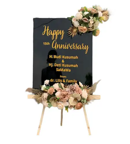Papan Bunga Akrilik Bunga Mayang